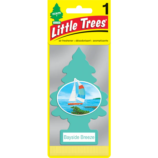 LITTLE TREE CAR AIR FRESHNER BAYSIDE BREEZE SCENT