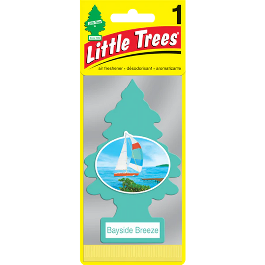 LITTLE TREE CAR AIR FRESHNER BAYSIDE BREEZE SCENT