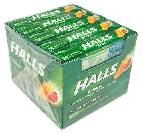 Halls Vitamin C Citrus Cough Drops