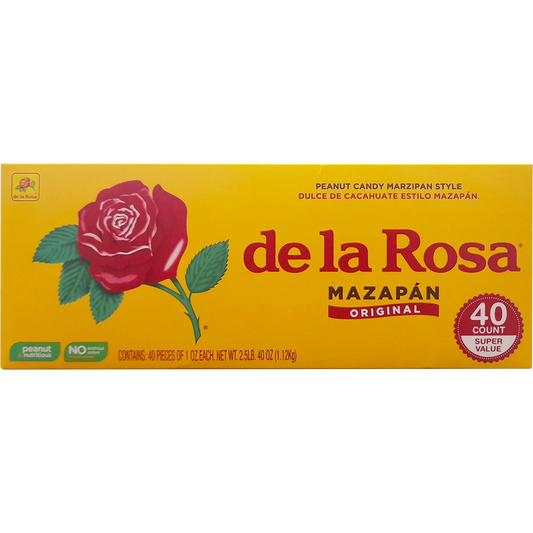 De La Rosa Mazapan Style Mexican Regular Peanut Candy