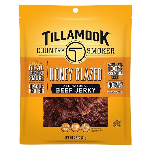 Tillamook Country Smoker Honey Glazed Beef Jerky