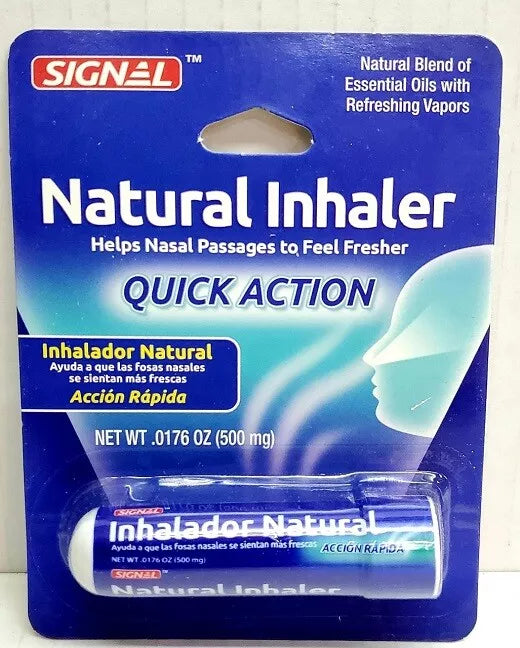 NASAL VAPORS NATURAL INHALER