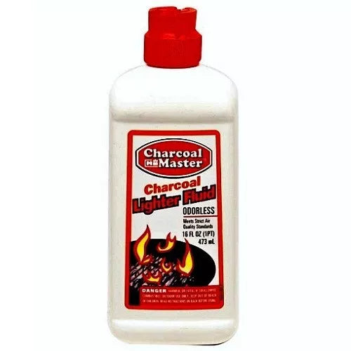 Charcoal Master Lighter Fluid - 12 Pack- 16 oz Each