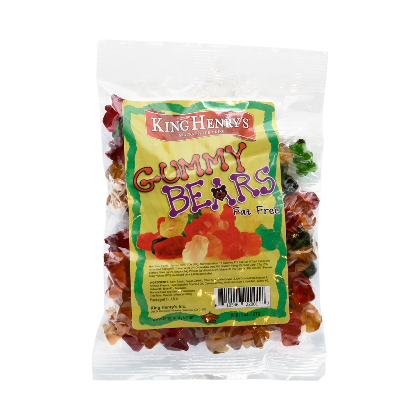 King Henry Gummy Bears (PF)