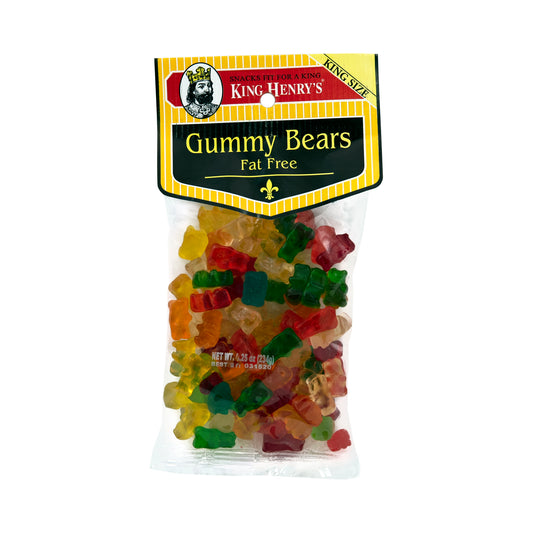 King Henry Gummy Bears Fat Free