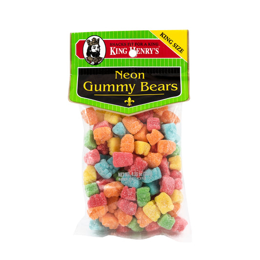 King Henry Neon Gummy Bears (PF)