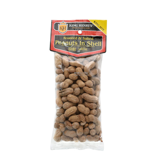 King Henry Roasted Salted Peanuts In Shell