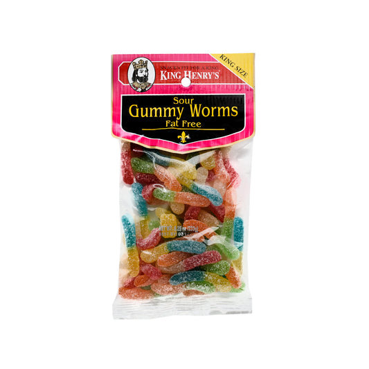 King Henry Sour Gummy Worms (PF)