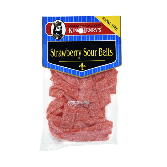 King Henry Strawberry Sour Belts (PF)