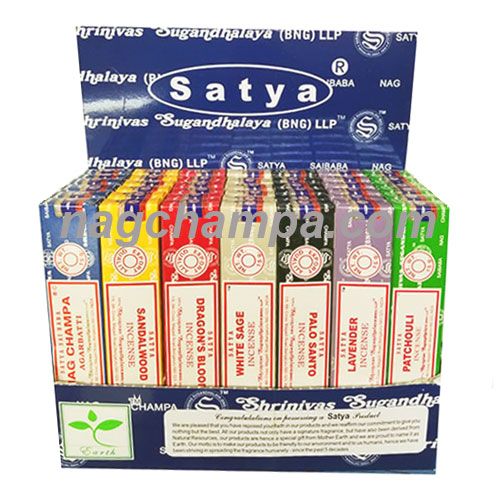 Nag Champa Incense Display - 42 Ct